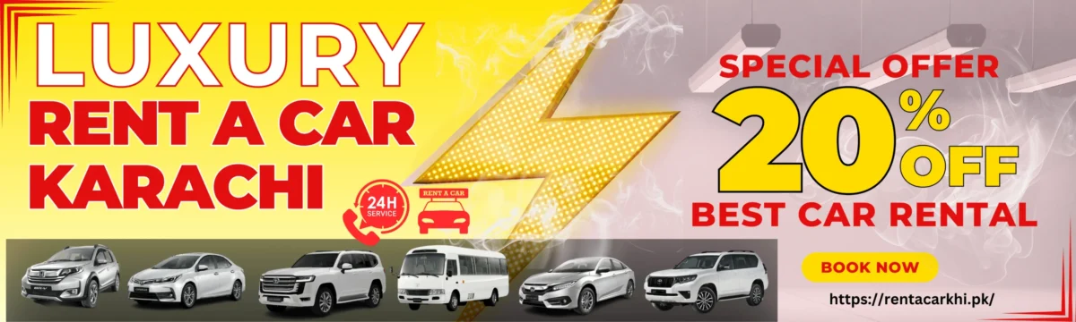 Luxury Rent a Car Karachi - Best car rental service with professional driver
